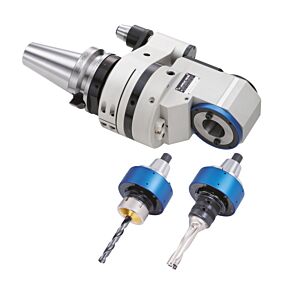 Angle Head Build up Type with center through coolant